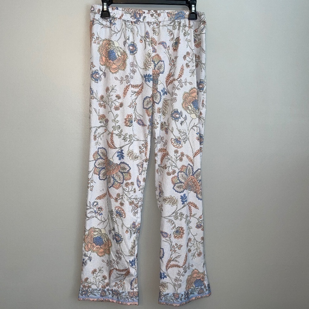 EUC The Prairie by Rachel Ashwell Floral Paisley Lounge Pajama Pants Size Small